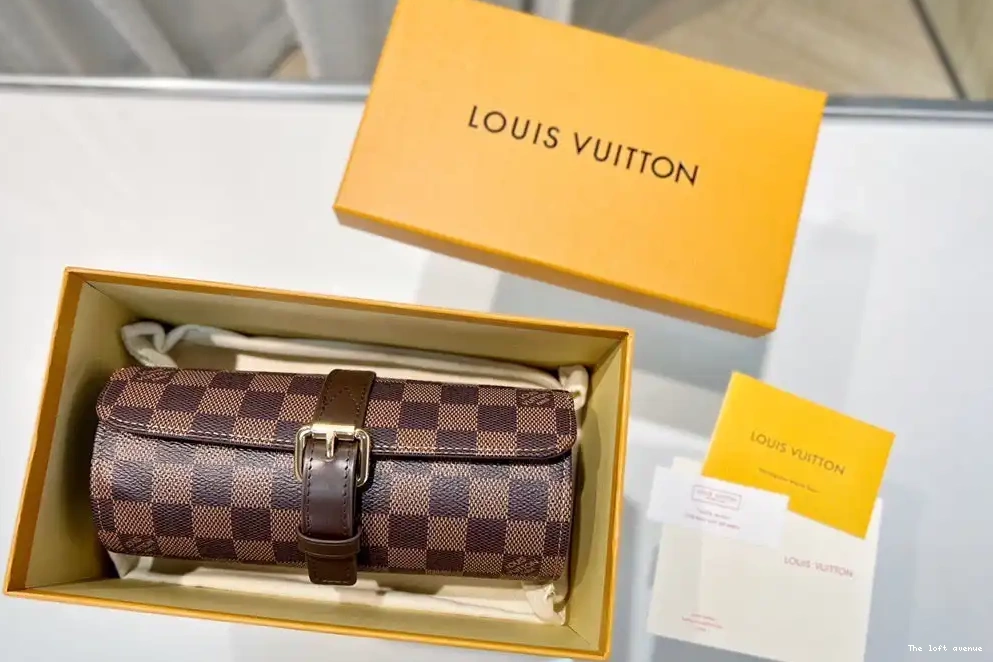 CASE WATCH CHECKERED LV CUSTOM 0520